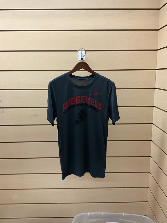 Dark Gray Nike Bubble Letter T-Shirt