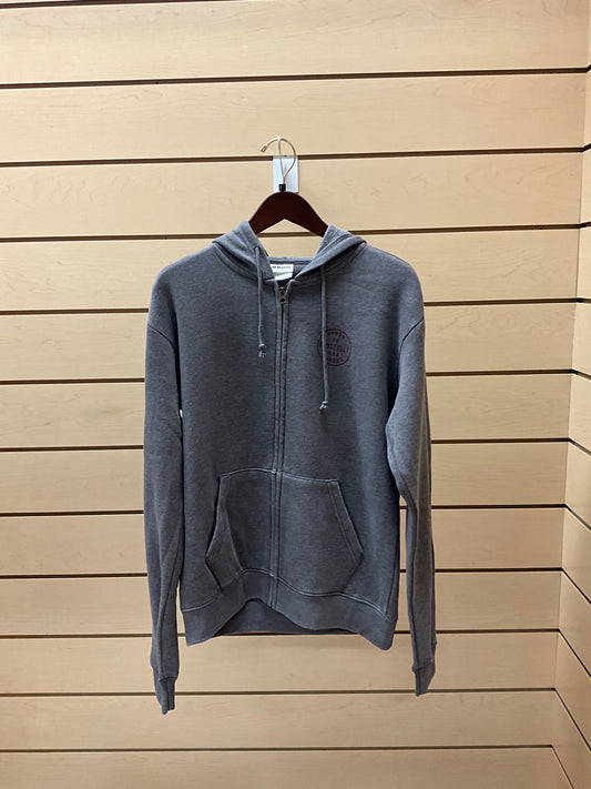 Gray Fleece Full Zip