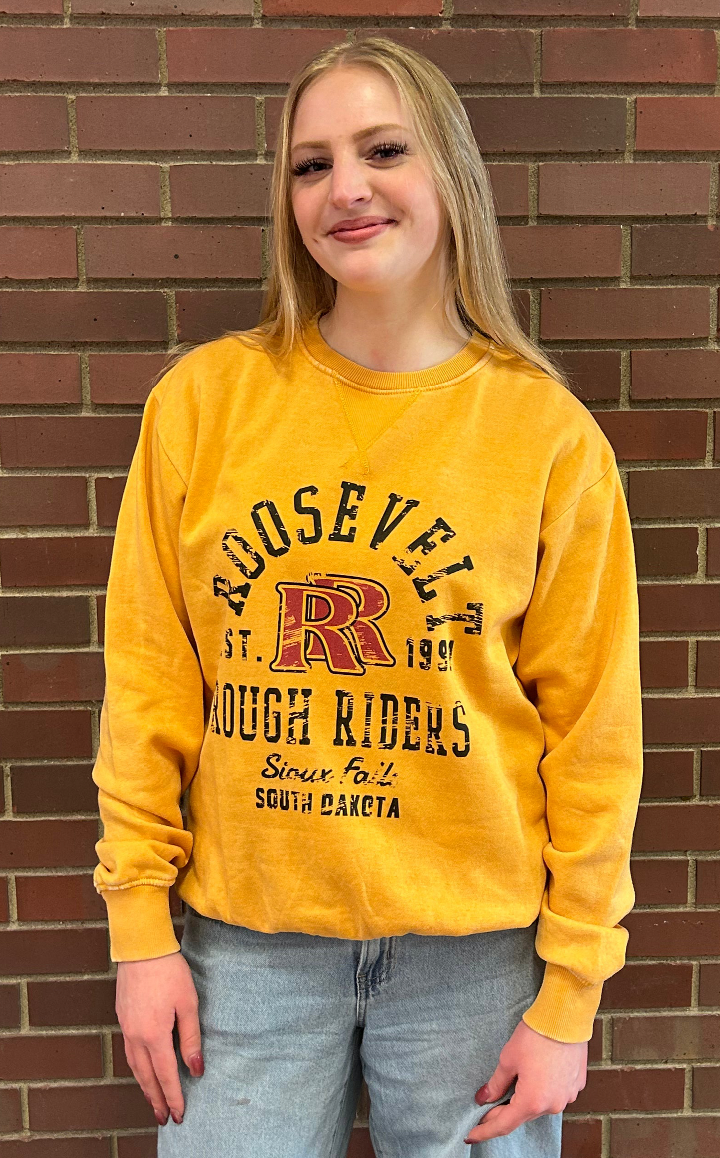 Yellow Crew Neck