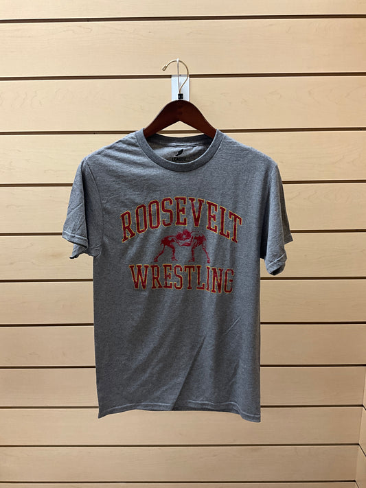 Gray Wrestling T-Shirt