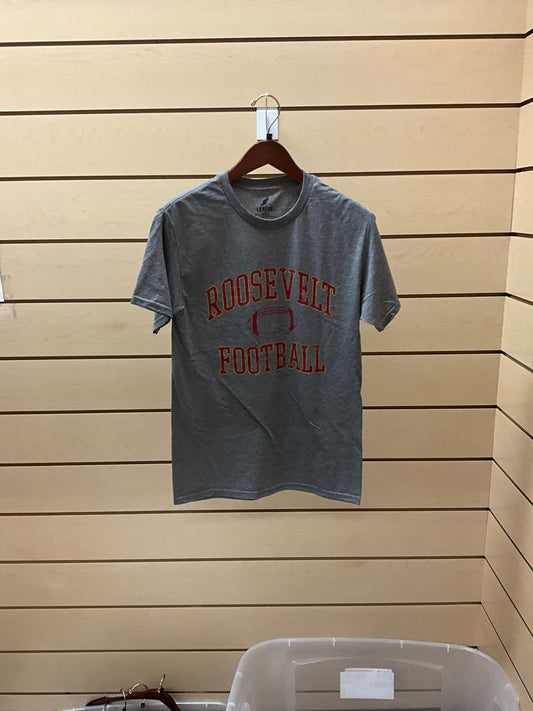 Gray Football T-Shirt
