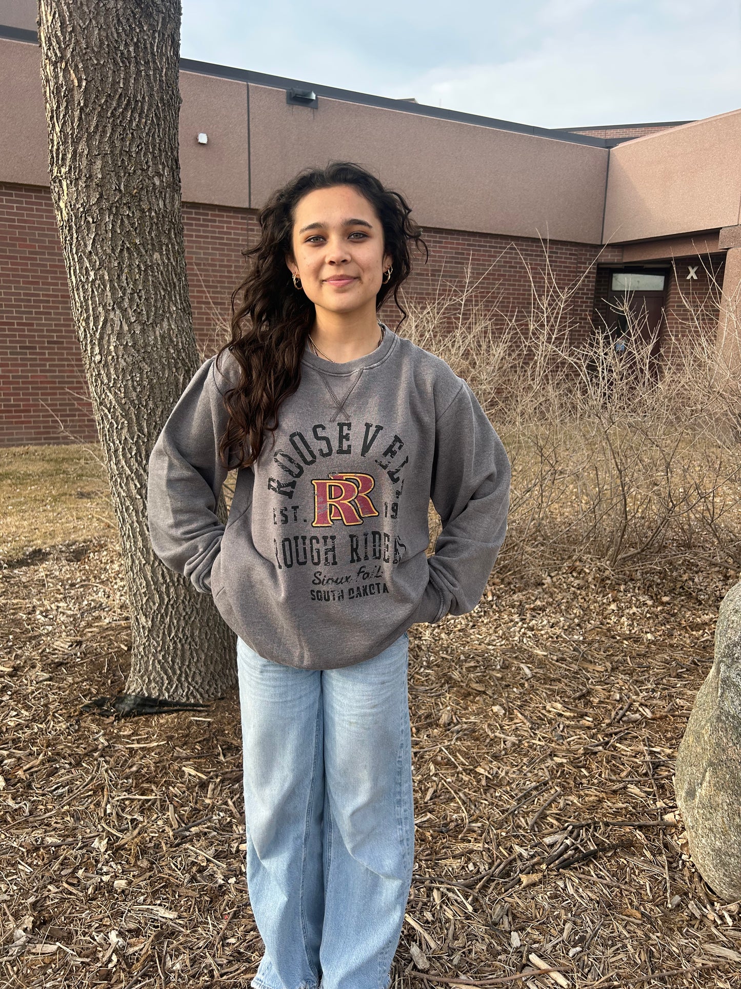 Grey Crew Neck