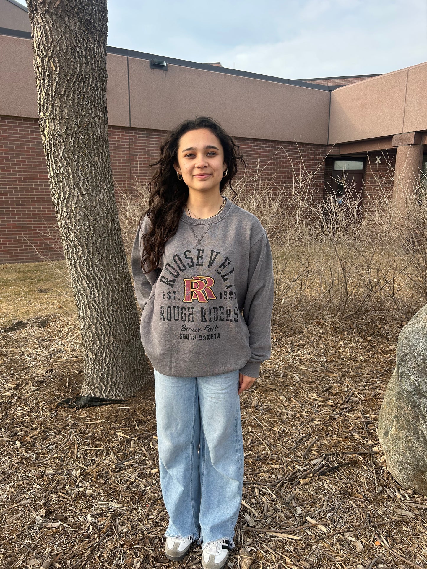 Grey Crew Neck