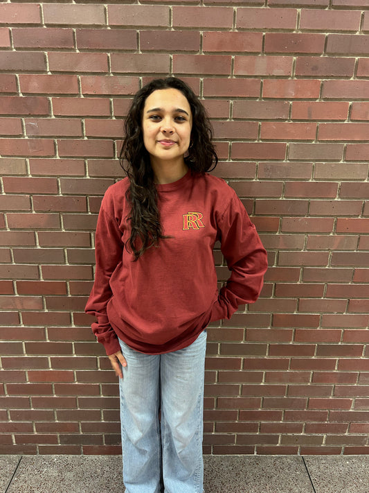 Long sleeve Oxblood RR Logo