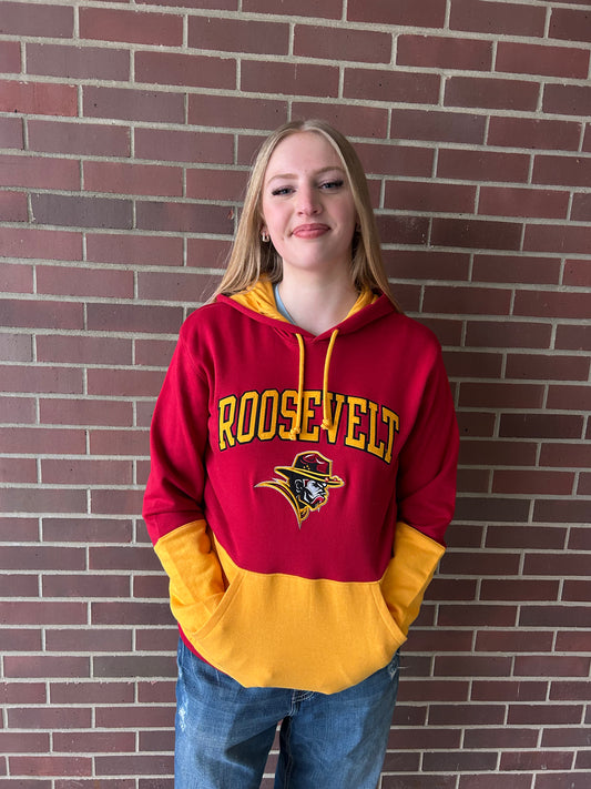 Red & Gold Roosevelt Hoodie