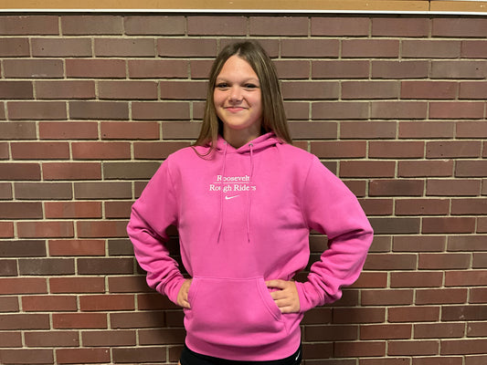 Pink Roosevelt Nike Hoodie