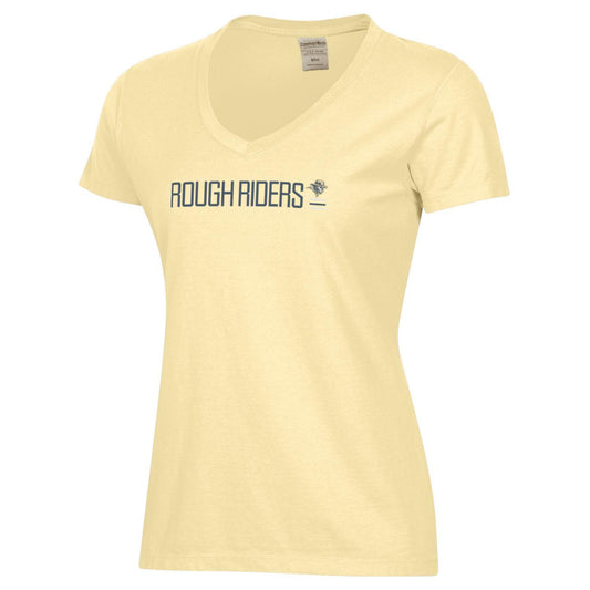 T-Shirt-ComfortWash Tee - Woman's V-Neck